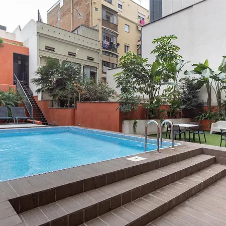 Ferienwohnung Enjoybcn Patio De Gala Barcelona Exterior foto