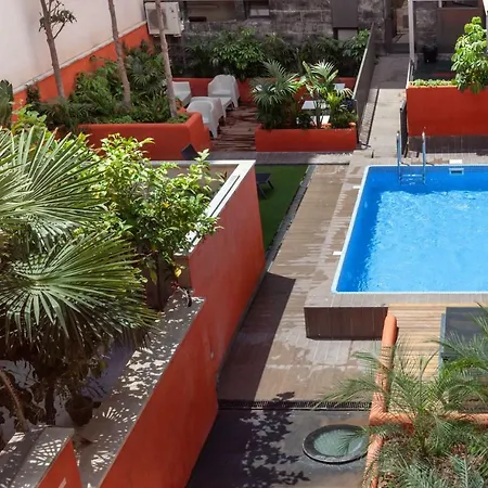 Ferienwohnung Enjoybcn Patio De Gala Barcelona Exterior foto